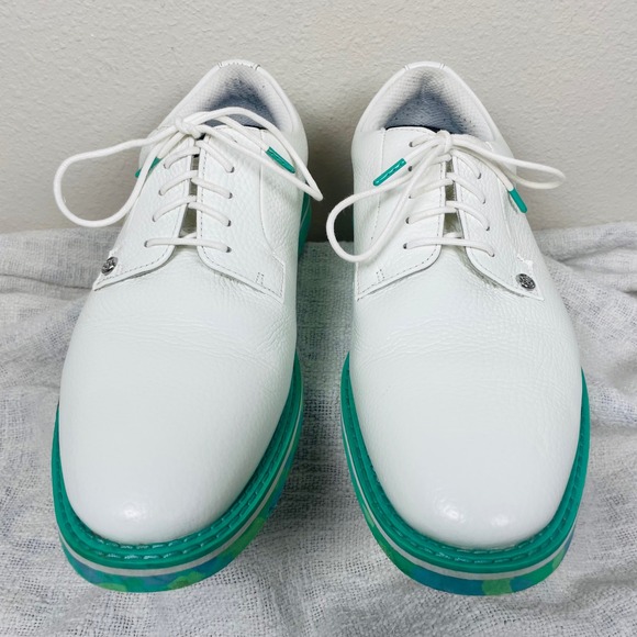 G/FORE Gallivantor Golf Shoe Camo Pebble G4MS23EF02 Sardina White / Green Sz 11 - Picture 2 of 16